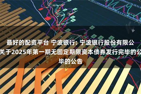 最好的配资平台 宁波银行: 宁波银行股份有限公司关于2025年第一期无固定期限资本债券发行完毕的公告