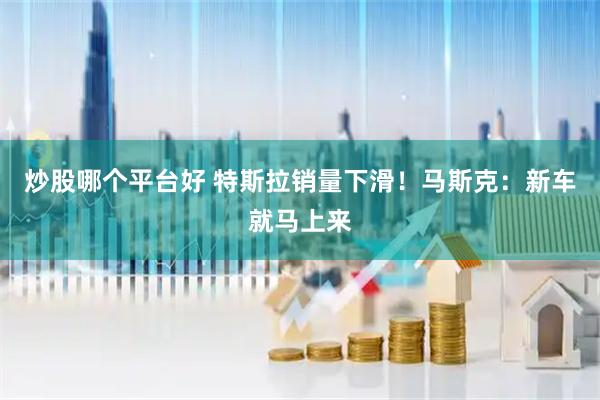 炒股哪个平台好 特斯拉销量下滑!马斯克:新车就马上来