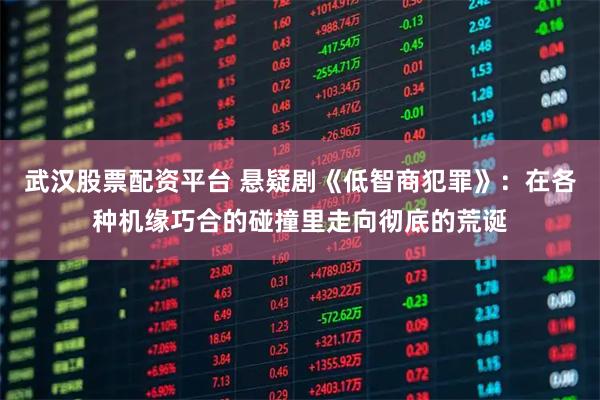 武汉股票配资平台 悬疑剧《低智商犯罪》：在各种机缘巧合的碰撞里走向彻底的荒诞